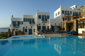 Mykonos gay holiday accommodation Hotel Apanema Resort