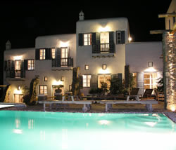 Mykonos gay friendly hotel Apanema Resort