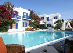 Mykonos gay friendly Dionysos Hotel