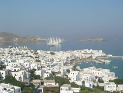 Mykonos gay La Veranda of Mykonos Pension