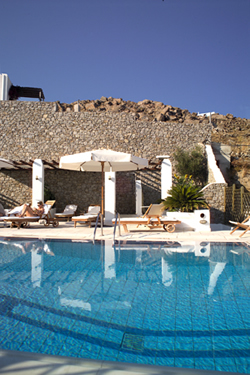Gay friendly Hotel Pelican Bay Art in Mykonos