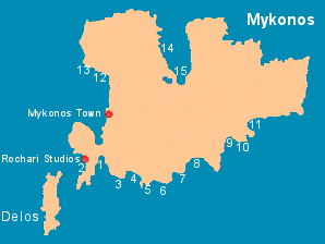 Mykonos gay Rochari Studios Location