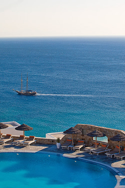 Gay favourite Mykonos  Resort Hotel Royal Myconian