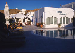 Gay friendly Zannis Hotel in Mykonos