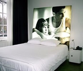 Amsterdam gay holiday accommodation design Hotel Chic & Basic Double Room