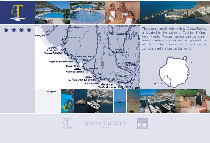 Gran Canaria gay friendly holiday accommodation Hotel Costa Taurito Map