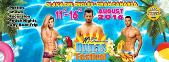 Dunas Gay Festival Gran Canaria 2016 Accommodation