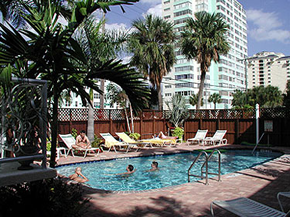 Ft.Lauderdale exclusively gay men's Alcazar Resort