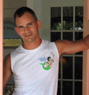 Ft.Lauderdale exclusively gay men's clothing optional Coral Reef Guesthouse - Bruce Simpson