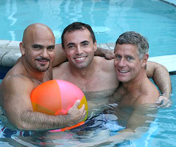 Exclusively Gay Men's clothing optional Coral Reef Guesthouse in Fort Lauderdale