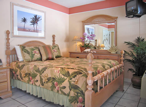 Ft.Lauderdale exclusively gay men's clothing optional Coral Reef Guesthouse Deluxe Queen Room 103