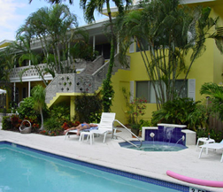 Exclusively Gay Men's clothing optional The Dunes Guest House in Fort Lauderdale