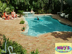 Exclusively Gay Men's clothing optional Mary's Resort in Fort Lauderdale