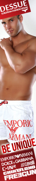 Sexy men's swimwear at Dessue