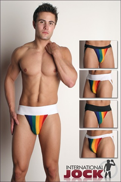 Rainbow Beanie Stoney Bear