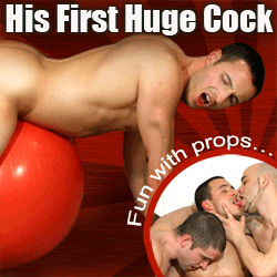 His First Huge Cock
