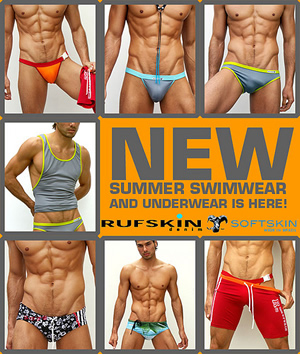 Super sexy gay wear Rufskin at Nuwear