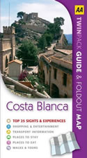 AA Costa Blanca travel guide and map