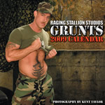 Raging Stallion Studios: Grunts 2009 Calendar