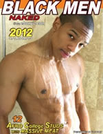 Naked Black Men 2012 Calendar