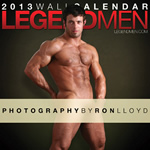  Legend Men 2013 Calendar
